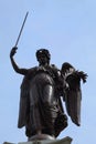 Goddess of Victory, bronze (civil war monument worcester ma