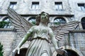 Goddess of Victory Statue on the Victoria Monument ancient sculpture