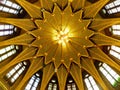 Goden dome on Hungarian Parliament Building