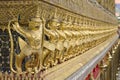 The Goden Garuda in Temple of The Emerald Buddha, BANGKOK, THAILAND Royalty Free Stock Photo