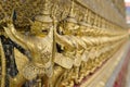 The Goden Garuda in Temple of The Emerald Buddha (Wat Phra Kaew), BANGKOK, THAILAND. Royalty Free Stock Photo