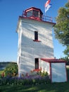 Lighthouse Park in Goderich, Ontario Royalty Free Stock Photo