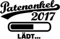 Godfather 2017 - Loading bar german Royalty Free Stock Photo