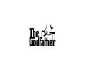 The Godfather logo editorial illustrative on white background Royalty Free Stock Photo