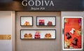 Godiva shop at Mega Bangna, Bangkok, Thailand, Apr 12, 2018