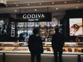 Godiva Shop in Tokyo.