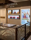 Godiva shopat Mega Bangna, Bangkok, Thailand, Jun 2, 2018