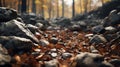 Godly Realistic Forest: Close-up Photo Realism With Vivid Contrast