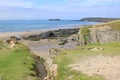 Godrevy Beach, Cornwall Royalty Free Stock Photo