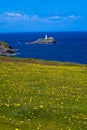 Godrevy Lighthouse was built by Trinity House in 1859