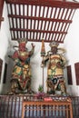 Gods statues in Guangxiao Temple in Guangzhou