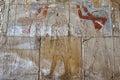 Erased image of queen Hatshepsut