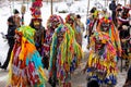 Gody Zywieckie - traditional winter parade of \'Dziady\', folk custom in Zywiec region.