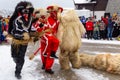 Gody Zywieckie - traditional winter parade of \'Dziady\', folk custom in Zywiec region.