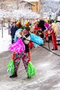 Gody Zywieckie - traditional winter parade of \'Dziady\', folk custom in Zywiec region, Poland