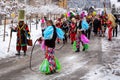 Gody Zywieckie - traditional winter parade of \'Dziady\', folk custom in Zywiec region, Poland