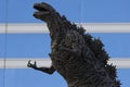 Godzilla statue in Hibiya Royalty Free Stock Photo