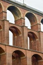 Goeltzsch Viaduct, a railway bridge in Thuringia, Germany