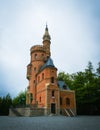 Goethe\'s Lookout Tower (Goethova vyhlÃÂ­dka) in Karlovy Vary, Czech Republic