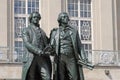 Goethe and Schiller monument