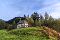 The Goetschen Chapel at Hechenmoose near Kitzbuehel, Tirol, Austria.