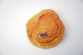 Gogal Traditional Azerbaijani Cookie on Novruz Easter . Fresh pastries Gogal on white background. Traditional Azerbaijani