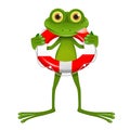 Goggle-eyed Frog with Lifebuoy