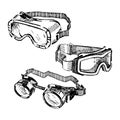 Goggles Royalty Free Stock Photo
