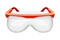 Goggles Safety Glasses as Medical Device Vector Illustration