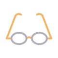 Goggles vector color line  icon Royalty Free Stock Photo