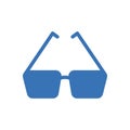 Goggles vector glyph colour icon Royalty Free Stock Photo