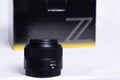 Nikon Z lens (version 2) photography showdown and competition between lenses. White background. The