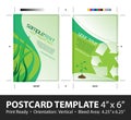 Going Green Postcard Template