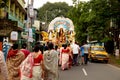 Going To The Ganges River Royalty Free Stock Photo