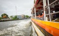 Going to Khaosan Road With Boat,Bangkok,thailand Royalty Free Stock Photo