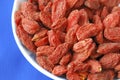 Goji berries also called wolfberries