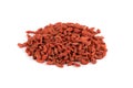 Goji berries isolated