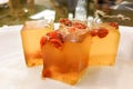 Goji berries jelly or kwai fa gou, delicious Chinese dessert