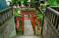 Gojo Tenjin Shinto shrine in Ueno Park, Tokyo, Japan