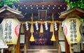 Gojo Tenjin Shinto shrine in Ueno Park, Tokyo, Japan