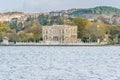 Goksu Palace Littlewater Pavilion, Kucuksu Kasri at the bank of the Bosphorus strait in Istanbul Turkey from ferry on a sunny Royalty Free Stock Photo