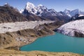 Gokyo Lake in Nepal Royalty Free Stock Photo