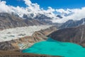 Gokyo lake view from Gokyo Ri Royalty Free Stock Photo