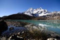 Gokyo Sacred Lake Royalty Free Stock Photo