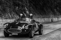 BIANCHI PANHARD ITALFRANCE 750 S COLLI 1954 on an old racing car in rally Mille Miglia 2017 the famous italian historical race 1 Royalty Free Stock Photo