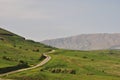 Golan Heights and Mount Hermon  , Landscape view of the Golan Heights Royalty Free Stock Photo