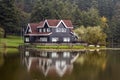 Golcuk / Bolu / Turkey, autumn season. Travel concept photo