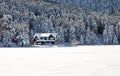 Golcuk Bolu Turkey, winter snow landscape. Travel concept photo