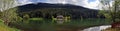 Golcuk Lake in Bolu, Turkey.