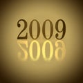 Gold 2009 Royalty Free Stock Photo
